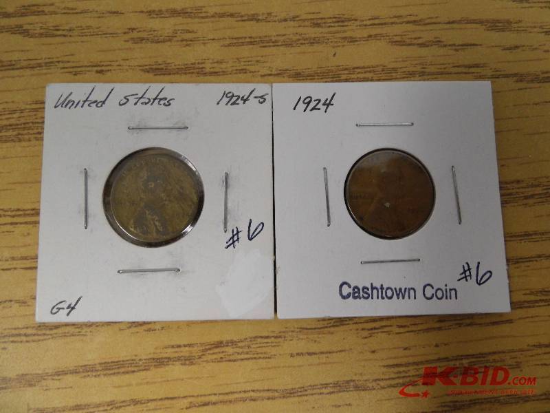 P & S Wheat Cents