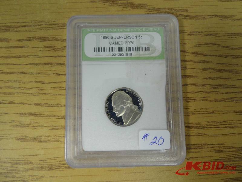 S Jefferson Nickel Proof 70