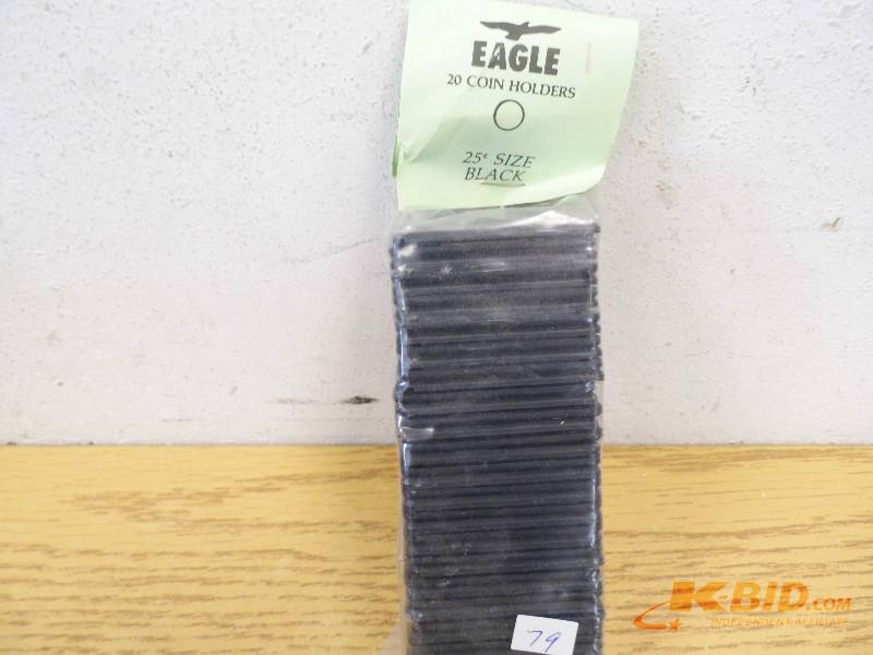 20 - 25 Cent Mylar Coin Holders