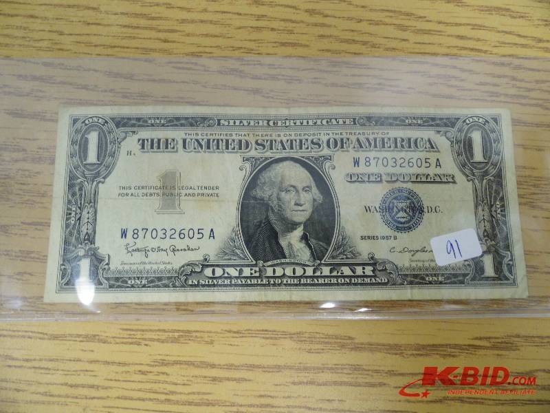 B Silver Certificate