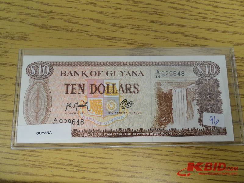 Guyana Banknote
