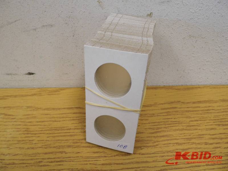 100 - 2x2 Half Dollar Coin Holders