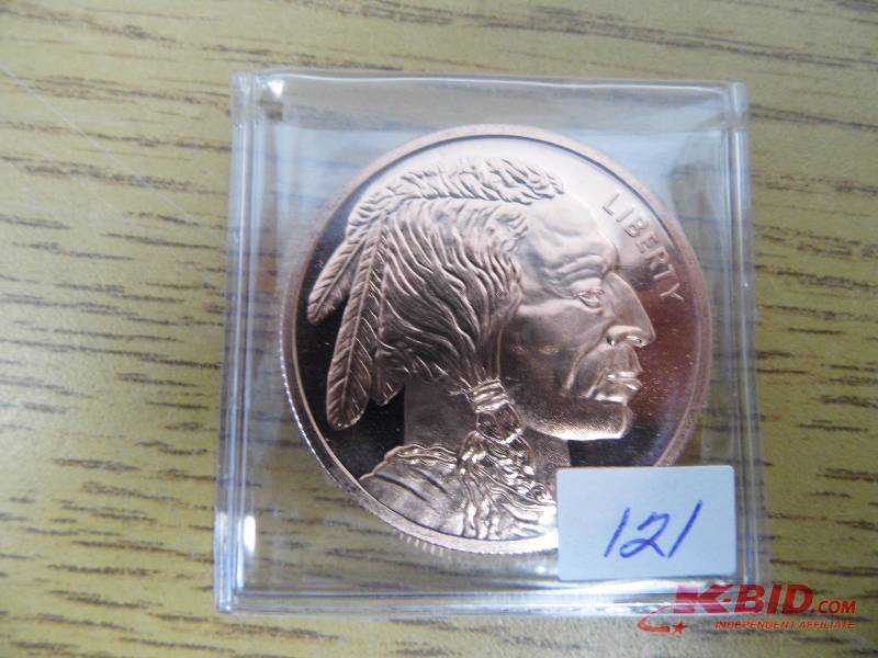 Indian 1 oz Pure Copper Round