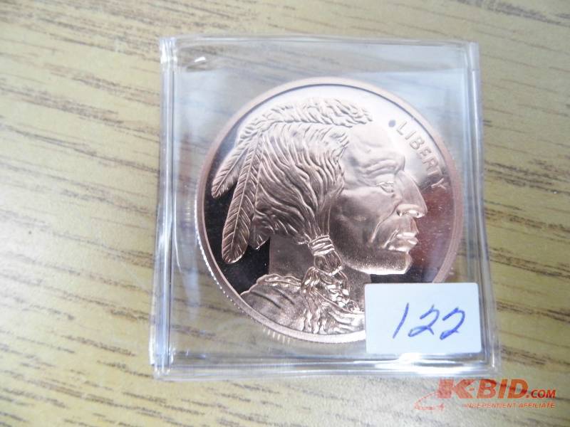 Indian 1 oz Pure Copper Round