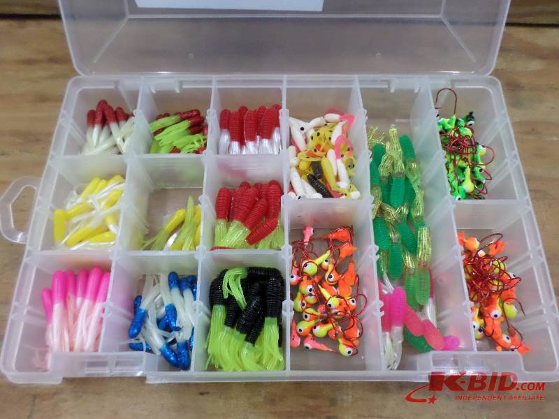 lot 18 image: Plano Tackle Tray Full Of Various P...