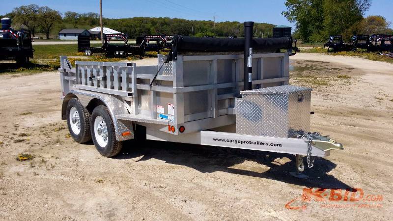 Aluminum Dump Trailer >> New 2014 Cargo Pro 6 X 10 Aluminum Dump Trailer Model Copd6x10 Aluminum Dump Trailer >> New 2014 Cargo Pro 6 X 10 Aluminum Dump Trailer Model Copd6x10