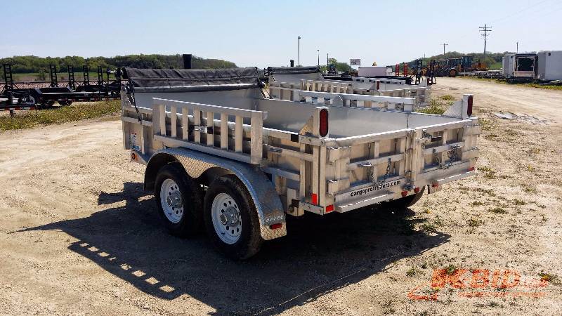 NEW 2014 CARGO PRO 6' X 10' ALUMINUM DUMP TRAILER, Model# COPD6X10