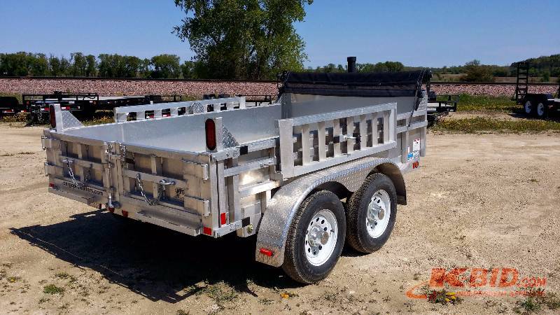 NEW 2014 CARGO PRO 6' X 10' ALUMINUM DUMP TRAILER, Model# COPD6X10