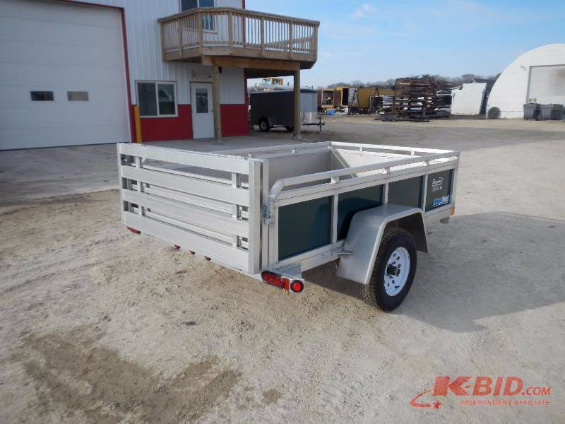 lot 8 image: NEW 2014 CARGO PRO 8 X 5 UTILTY CARGO TRAILER, U5X8 SSR