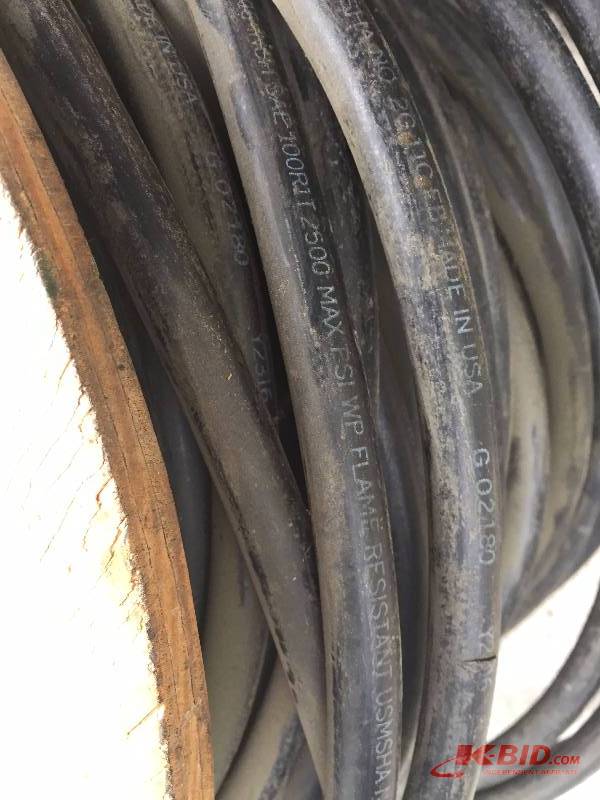 Spool of 516 Flame Resistant Braided Hose - 2500PSI Max