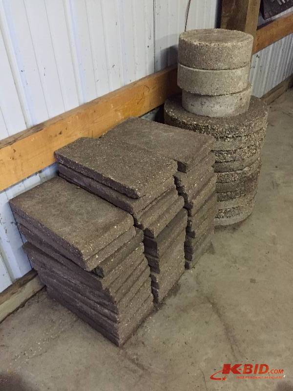 Lot of Landscaping Blocks