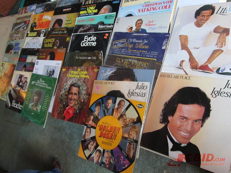 lot 50 image: Lot of assorted vinyl records...