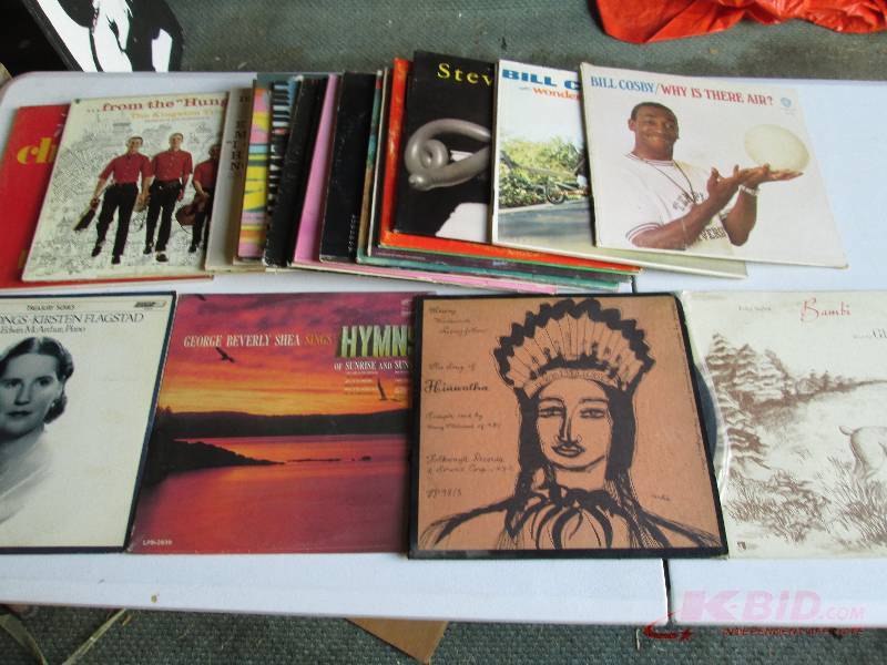 lot 57 image: Lot of assorted vinyl records...