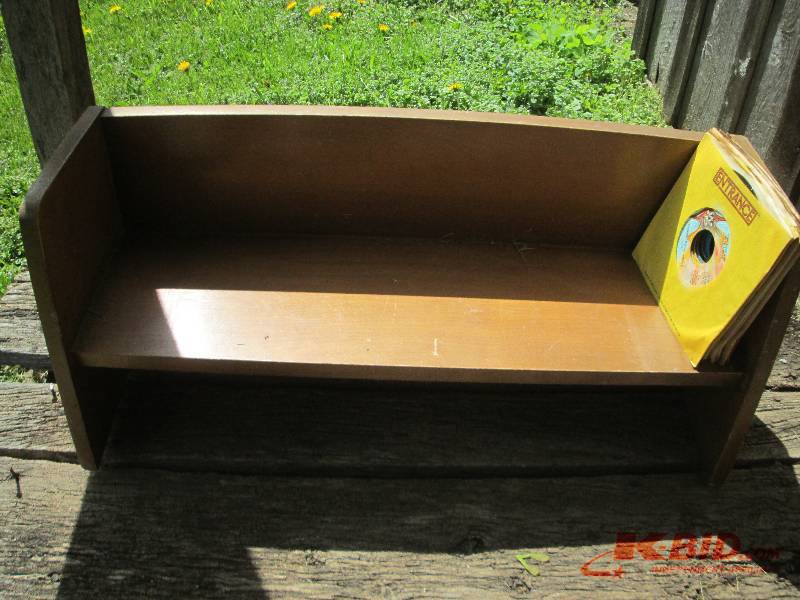 lot 88 image: Vinyl record holder shelf...