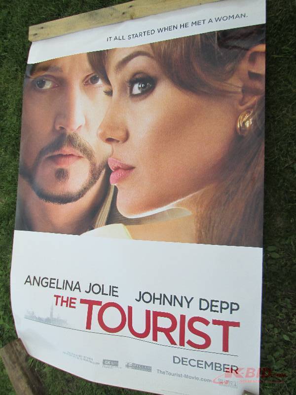 lot 116 image: 47 x 59 inch The Tourist pre-rated ...