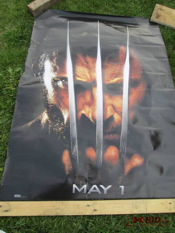 lot 119 image: 48 x 68 inch movie poster on paper...