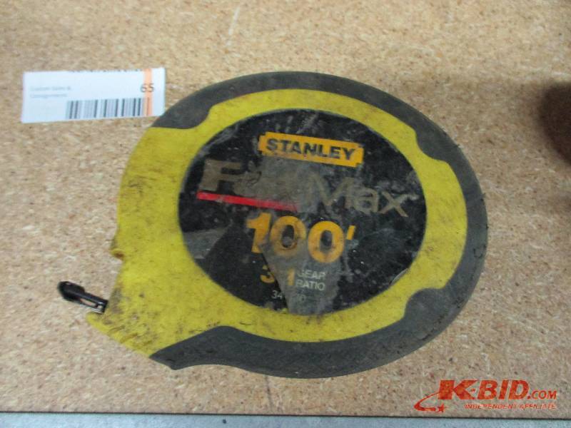 lot 65 image: 100 stanley tape