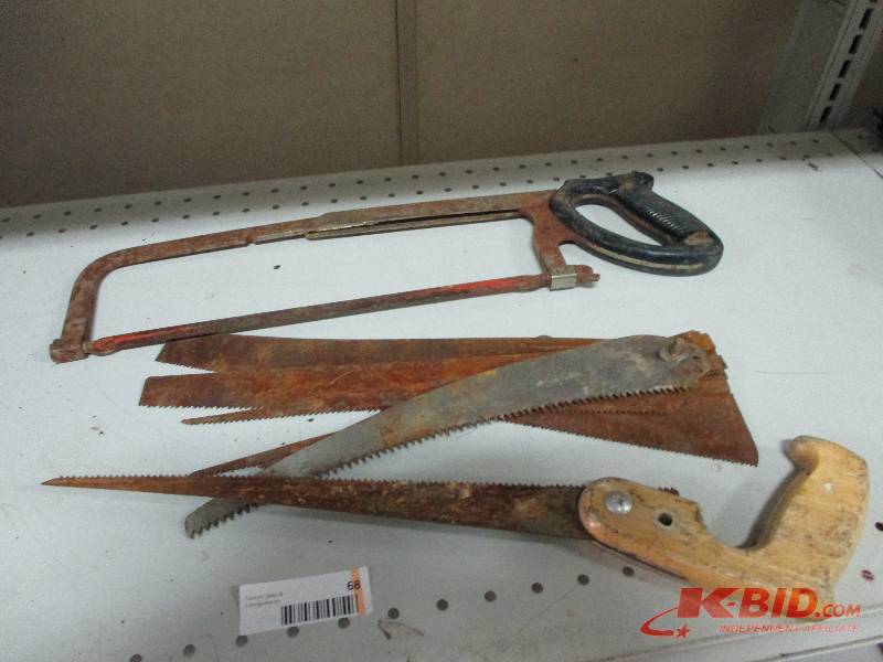 lot 68 image: saws