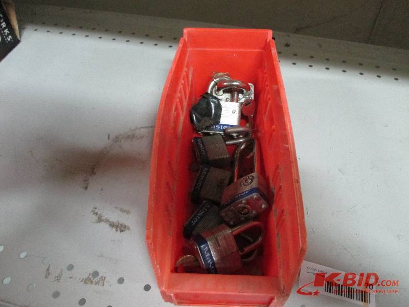 lot 70 image: Padlocks & keys