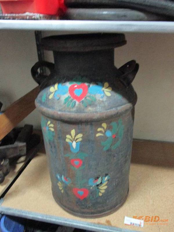 lot 92 image: Milk can