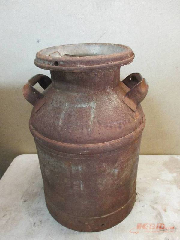 lot 103 image: Milk can