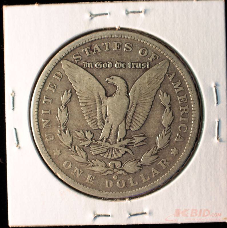 1884 O MORGAN SILVER DOLLAR FINE