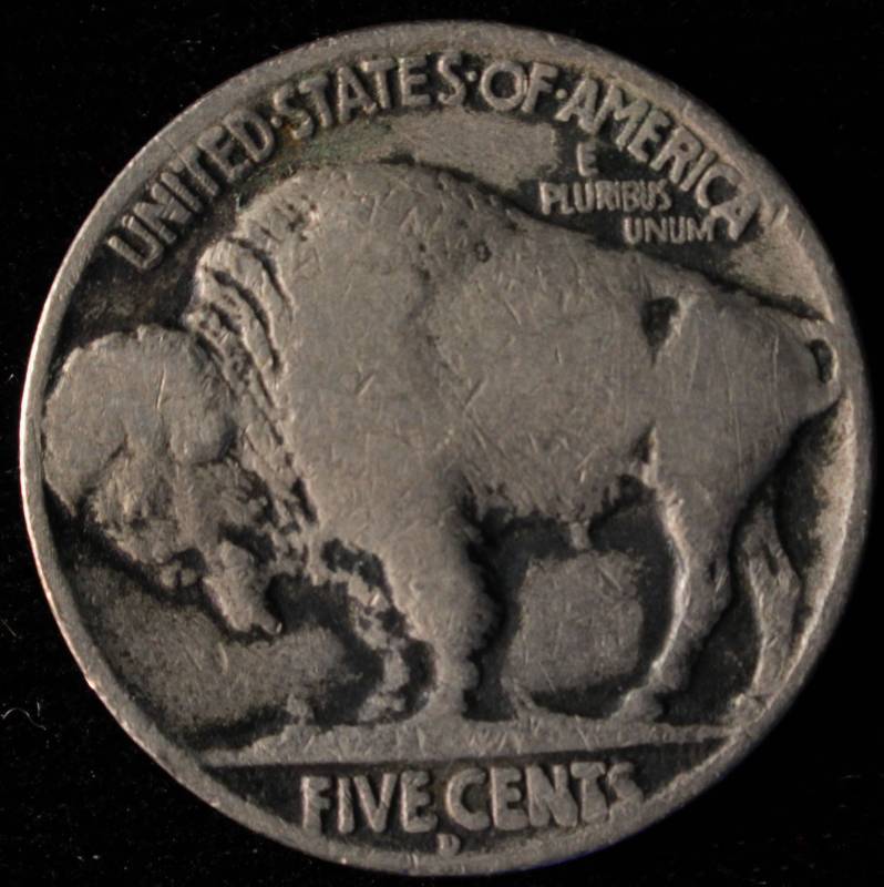 1919 D BUFFALO NICKEL