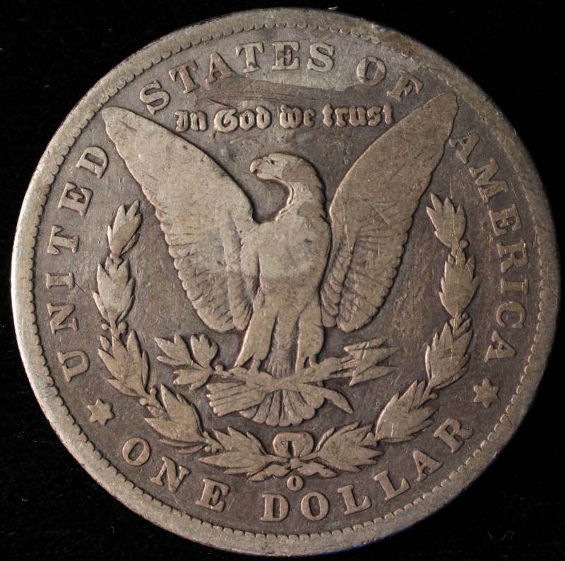 1900 O MORGAN SILVER DOLLAR