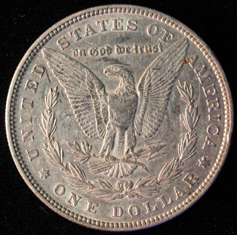 1880 MORGAN SILVER DOLLAR XF