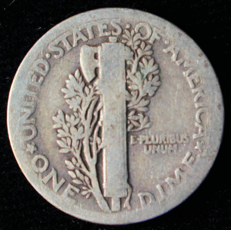 1920 MERCURY SILVER DIME