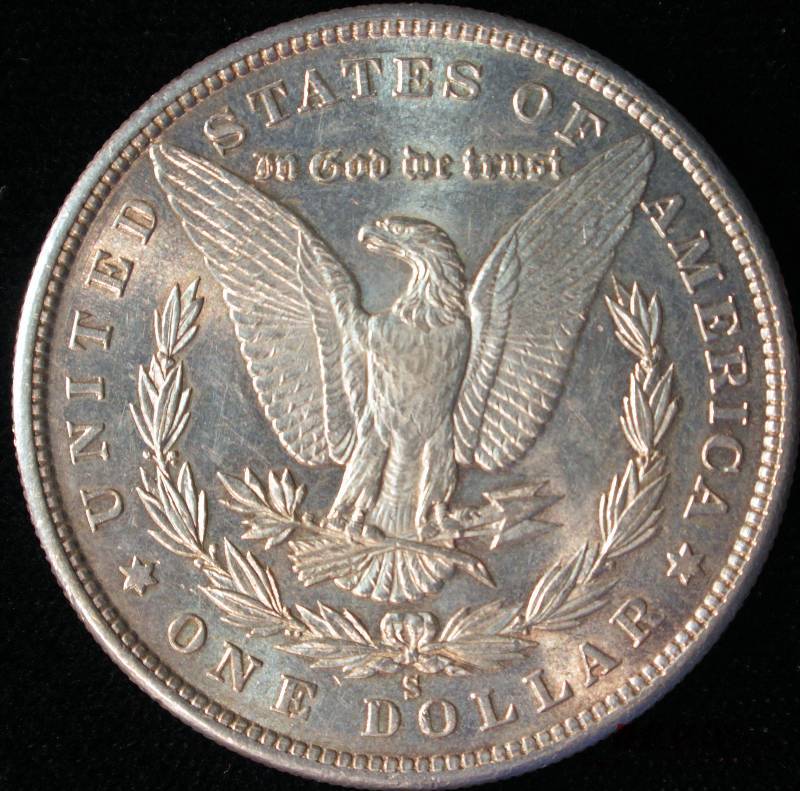 1880 S MORGAN SILVER DOLLAR BU UNC