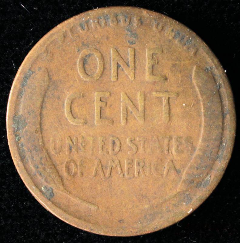 1912 Wheat Cent Fine details