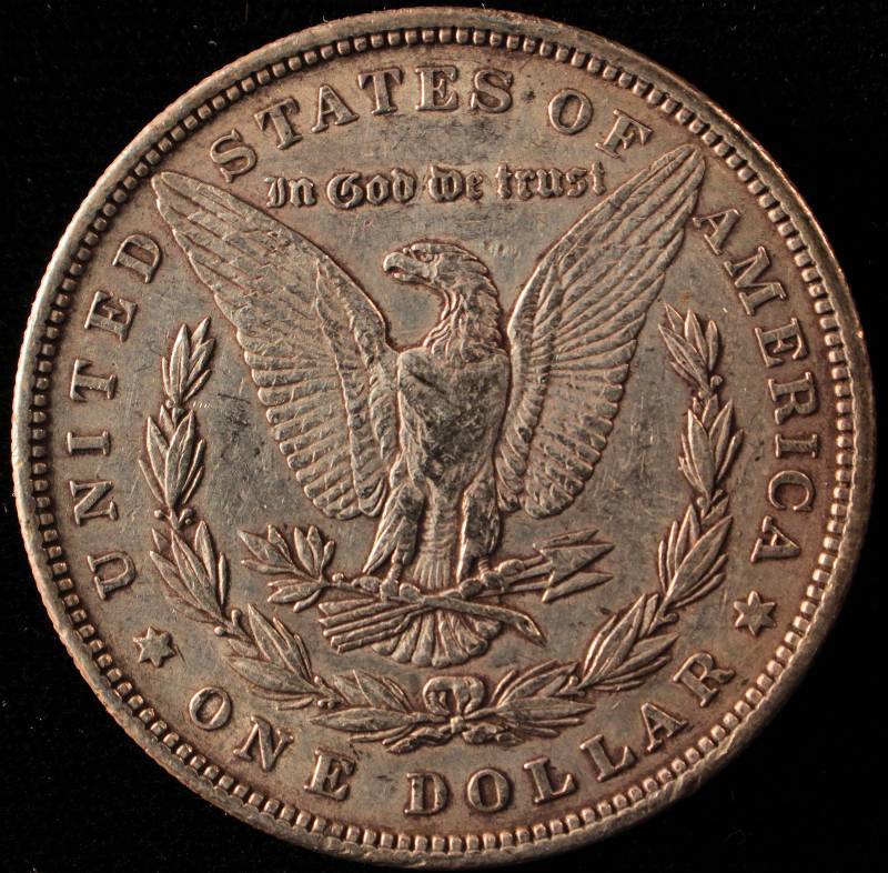 1885 MORGAN SILVER DOLLAR XF DETAILS
