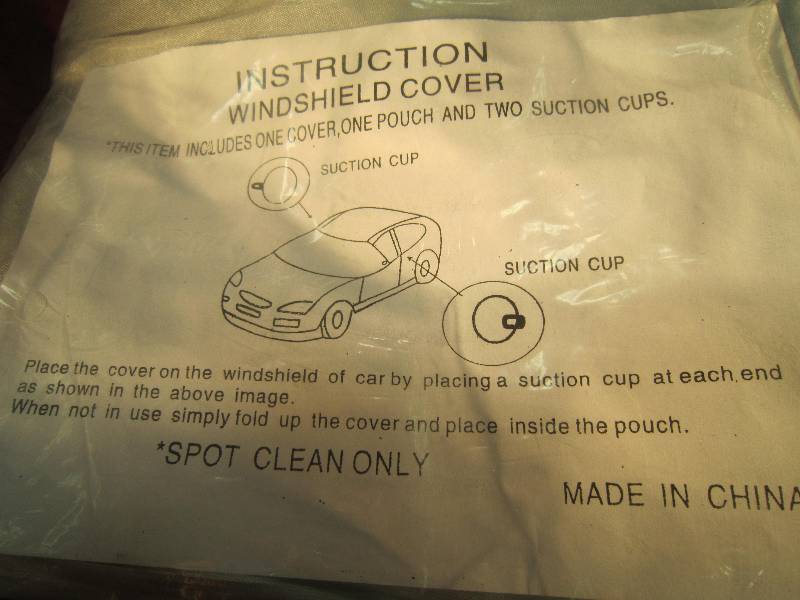 NEW Windshield covers