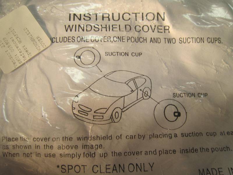 NEW Windshield covers
