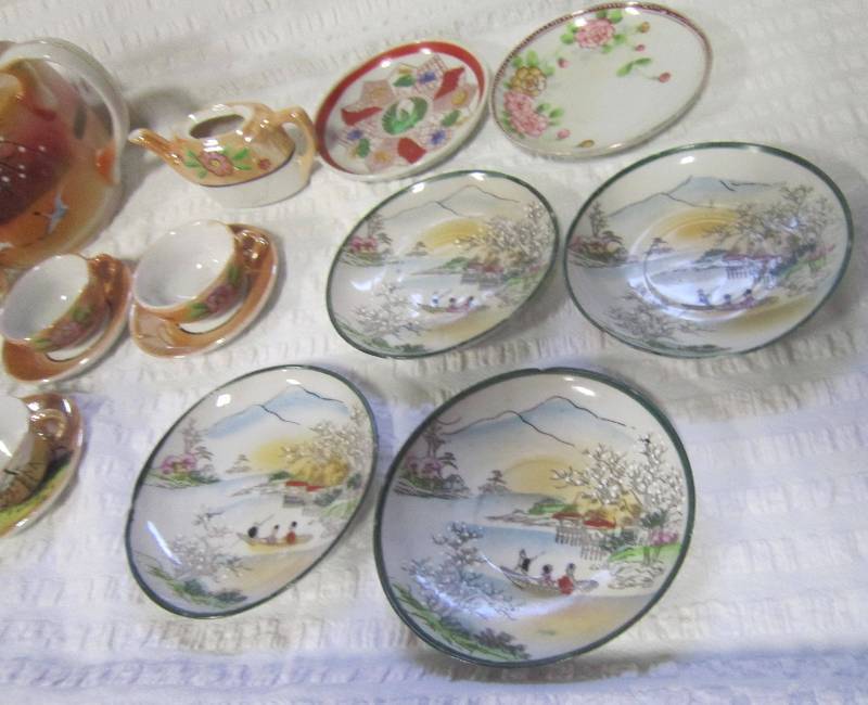 Box misc older dishes