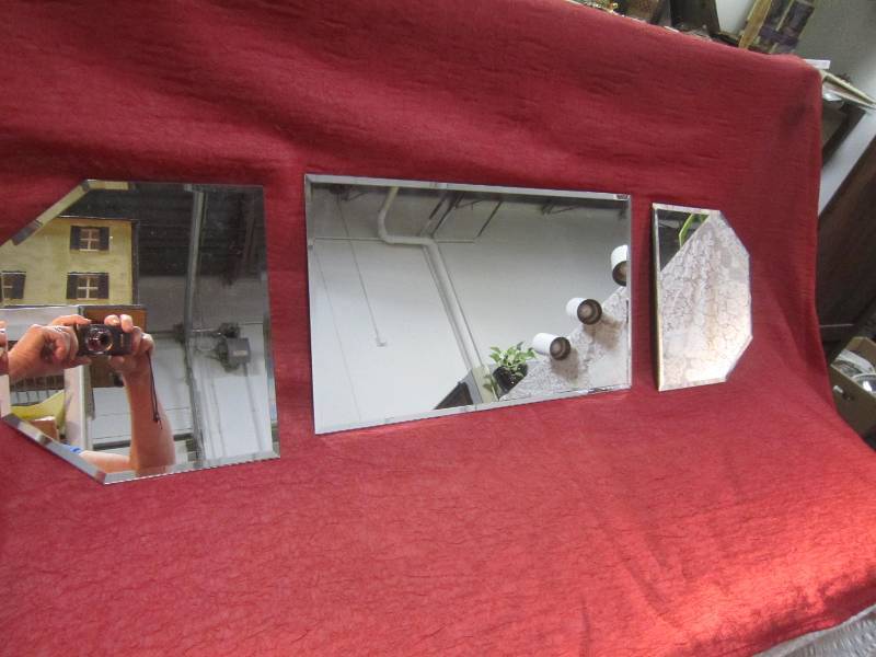 3 piece Table Mirror