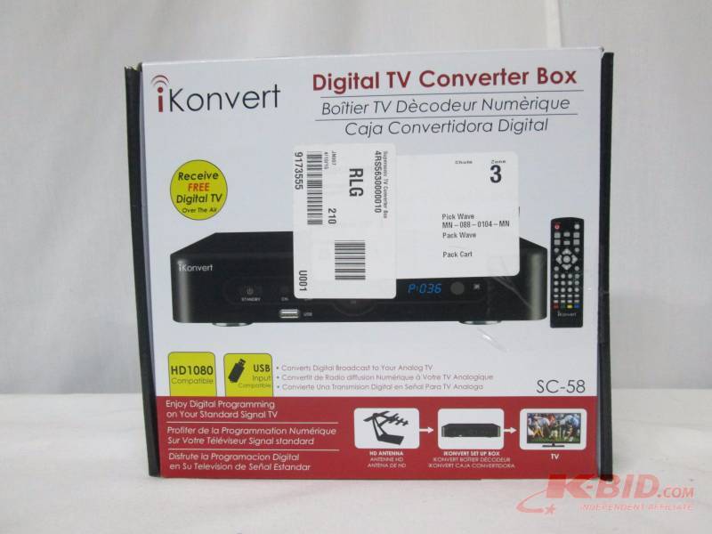 SuperSonic TV Converter Box