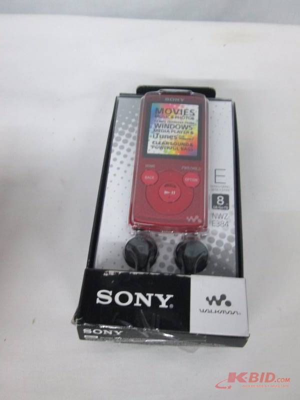 Sony Walkman 8GB VideoMP3 Player - Red