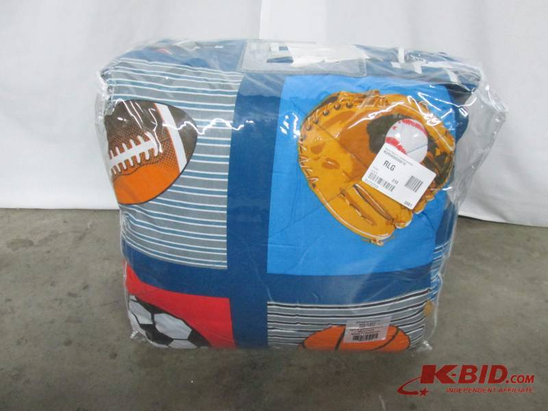 Sports Patch Room Comforter Set - Full
