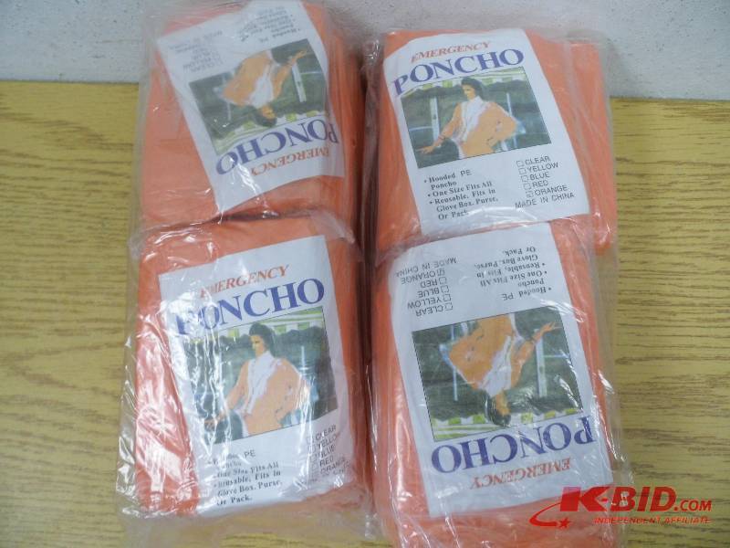 lot 3 image: New Rain Ponchos