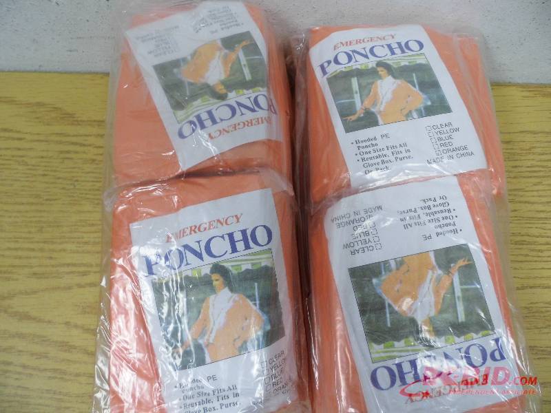 lot 4 image: New Rain Ponchos