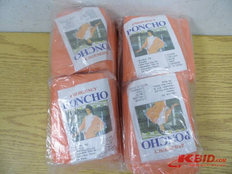 lot 8 image: New Rain Ponchos