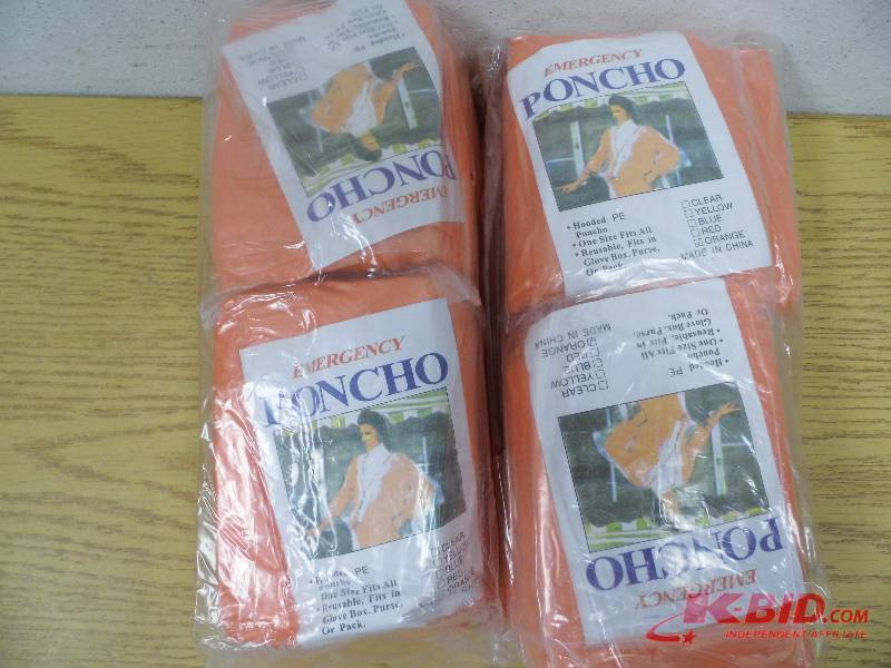 lot 9 image: New Rain Ponchos