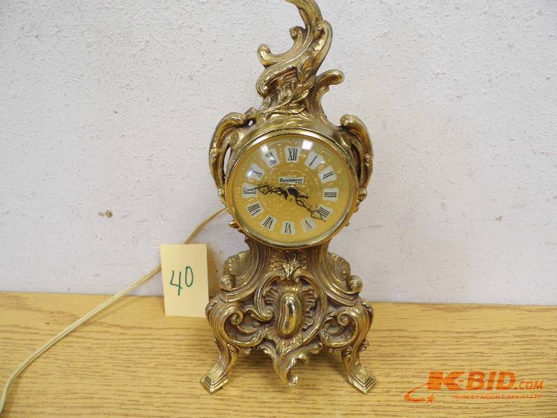 lot 40 image: Renaissance Brand Clock