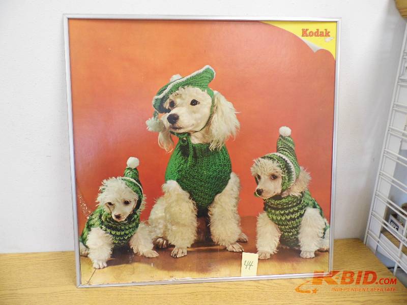 lot 44 image: 2 Vintage Kodak Display Prints
