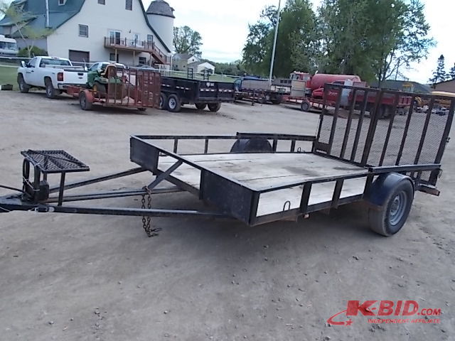 lot 4 image: 1994 PCT Trailer, 3000# Capacity, 1...