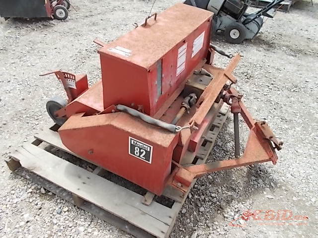 lot 13 image: Toro  Olathe Model 82 Slit Seeder,...