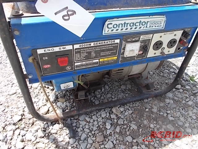 lot 18 image: Contractor Professional Tools 4000 ...
