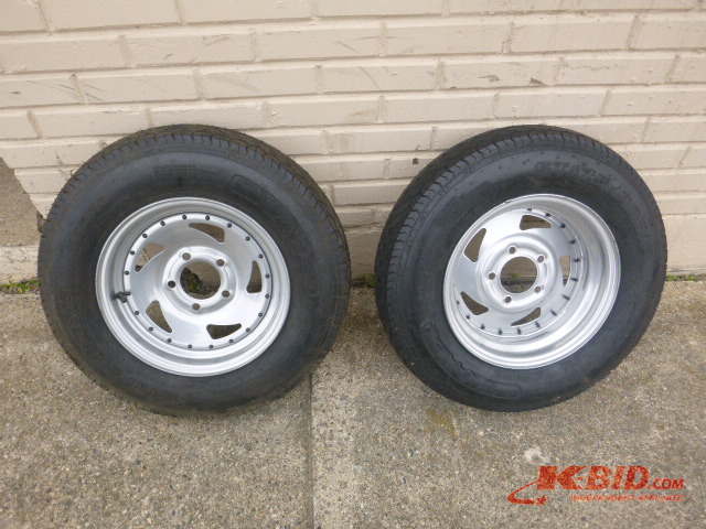 2 NEW Vail Trailer Tires